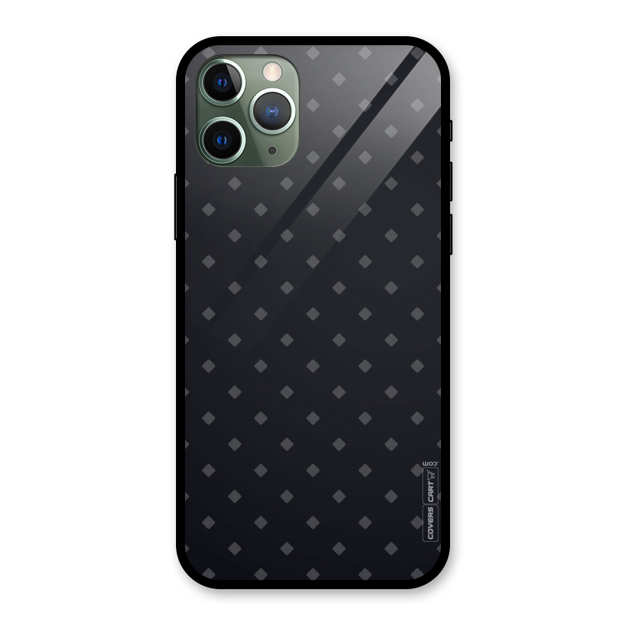 Lavish Diamond Pattern Glass Back Case for iPhone 11 Pro