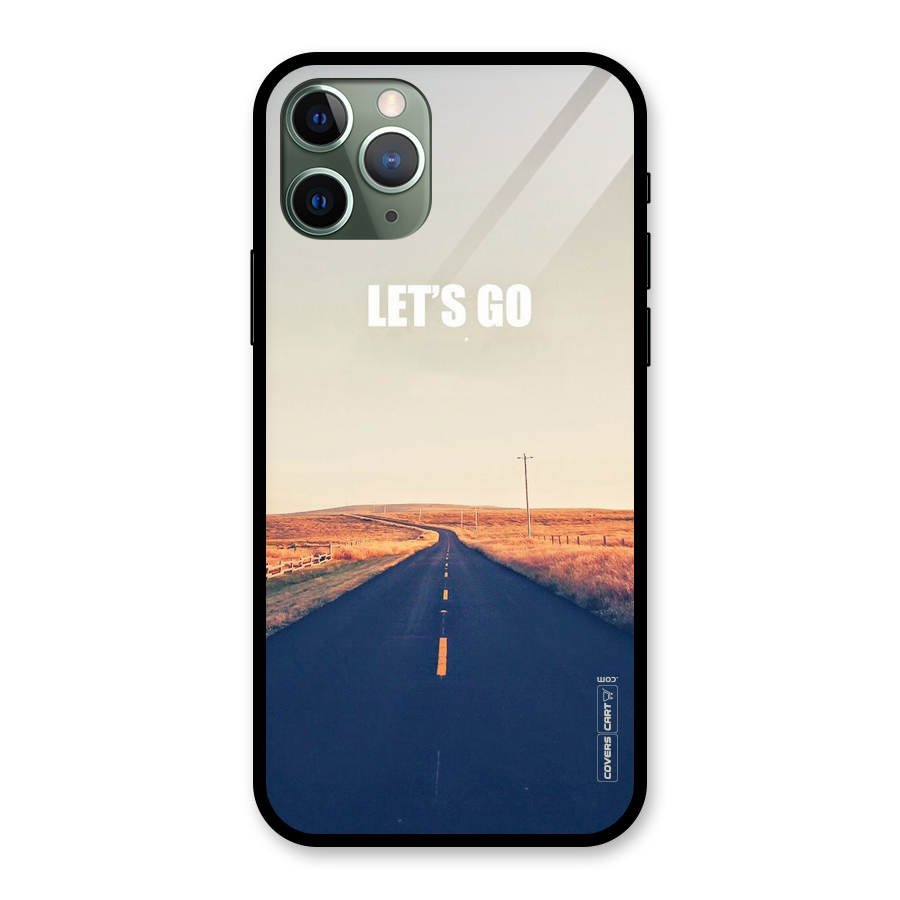 Lets Wander Glass Back Case for iPhone 11 Pro