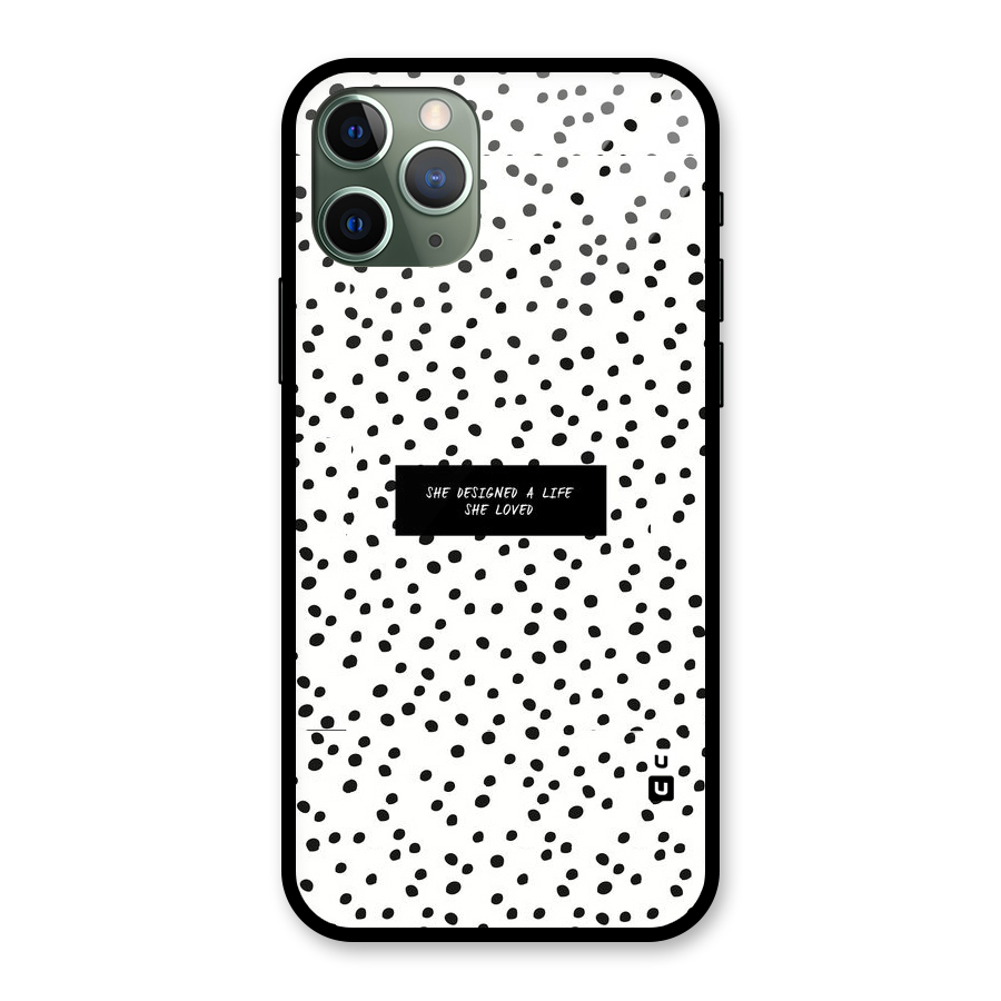 Life Loved Glass Back Case for iPhone 11 Pro