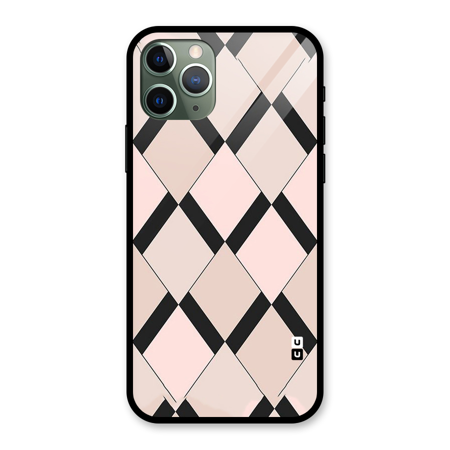 Light Pink Glass Back Case for iPhone 11 Pro