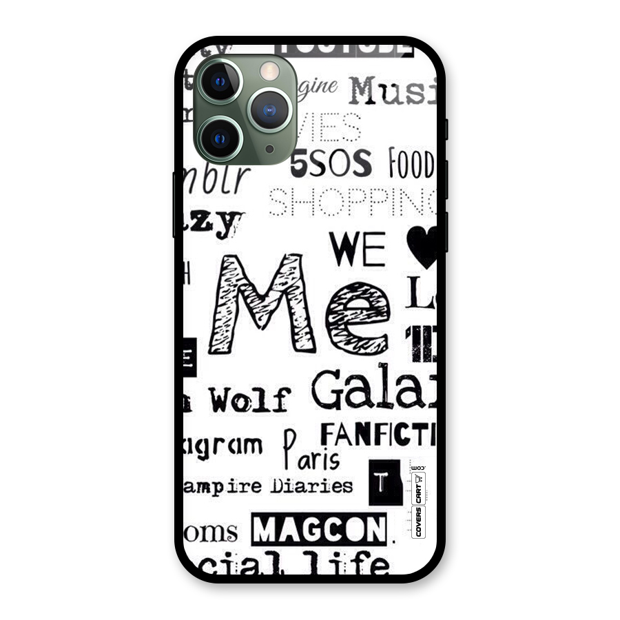Love Things Glass Back Case for iPhone 11 Pro