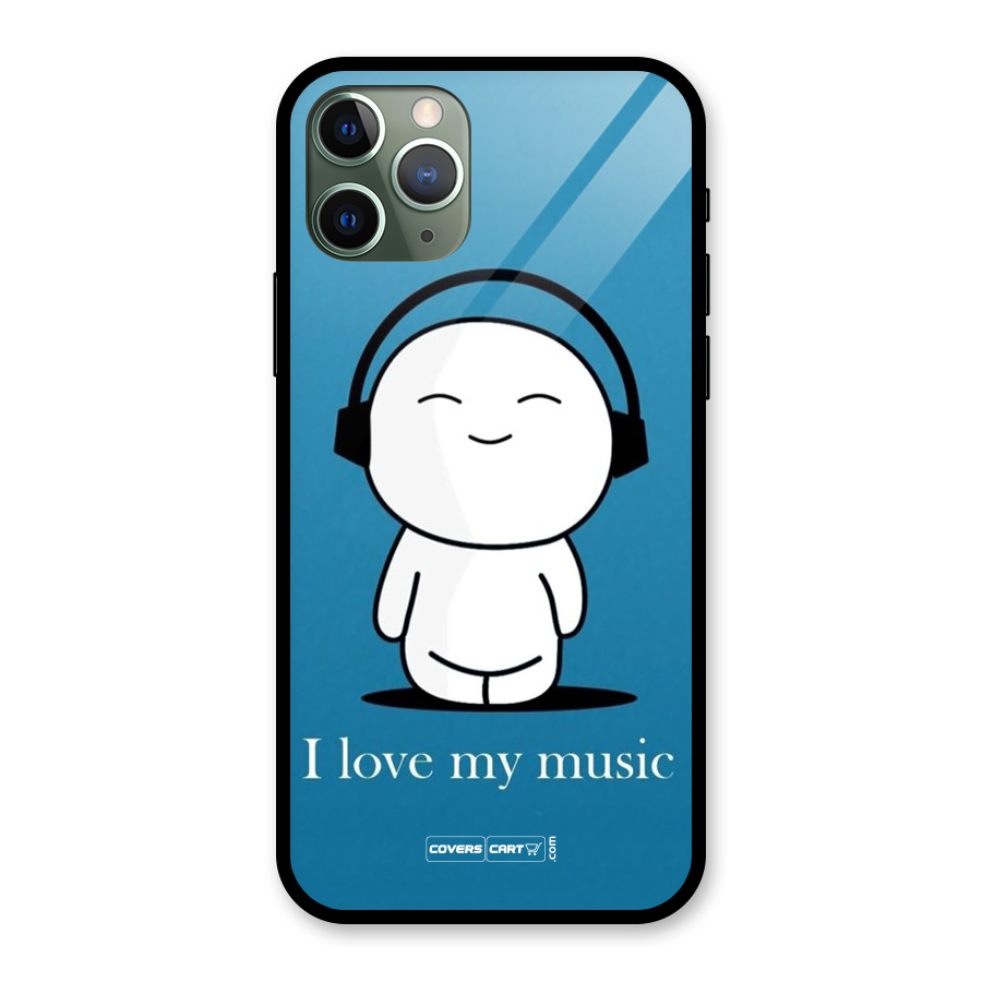 Love for Music Glass Back Case for iPhone 11 Pro