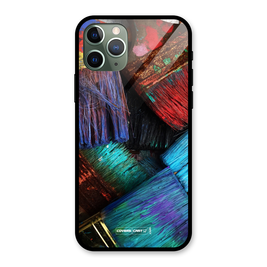 Magic Brushes Glass Back Case for iPhone 11 Pro