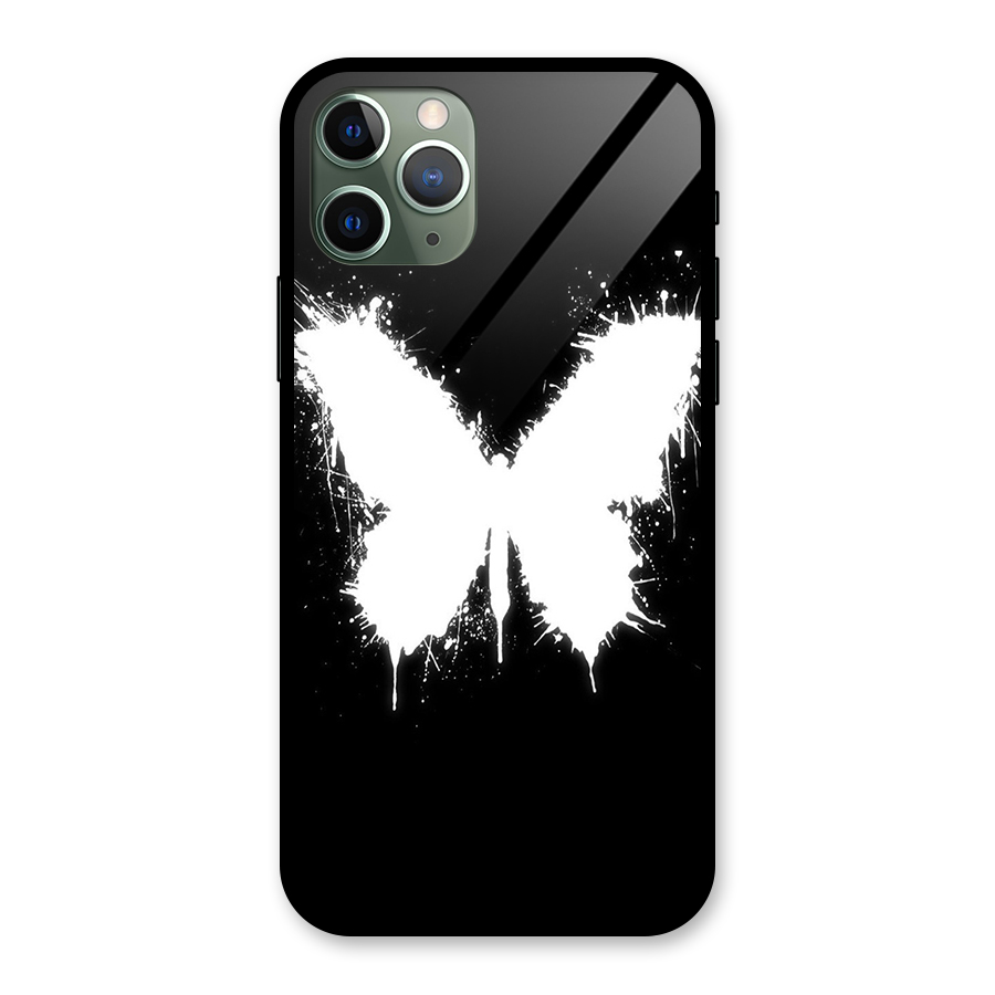 Magic Butterfly Glass Back Case for iPhone 11 Pro