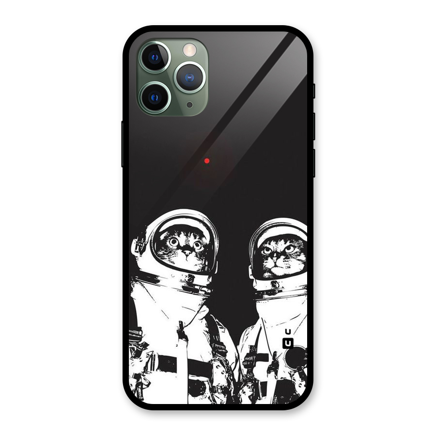 Meow Moon Glass Back Case for iPhone 11 Pro
