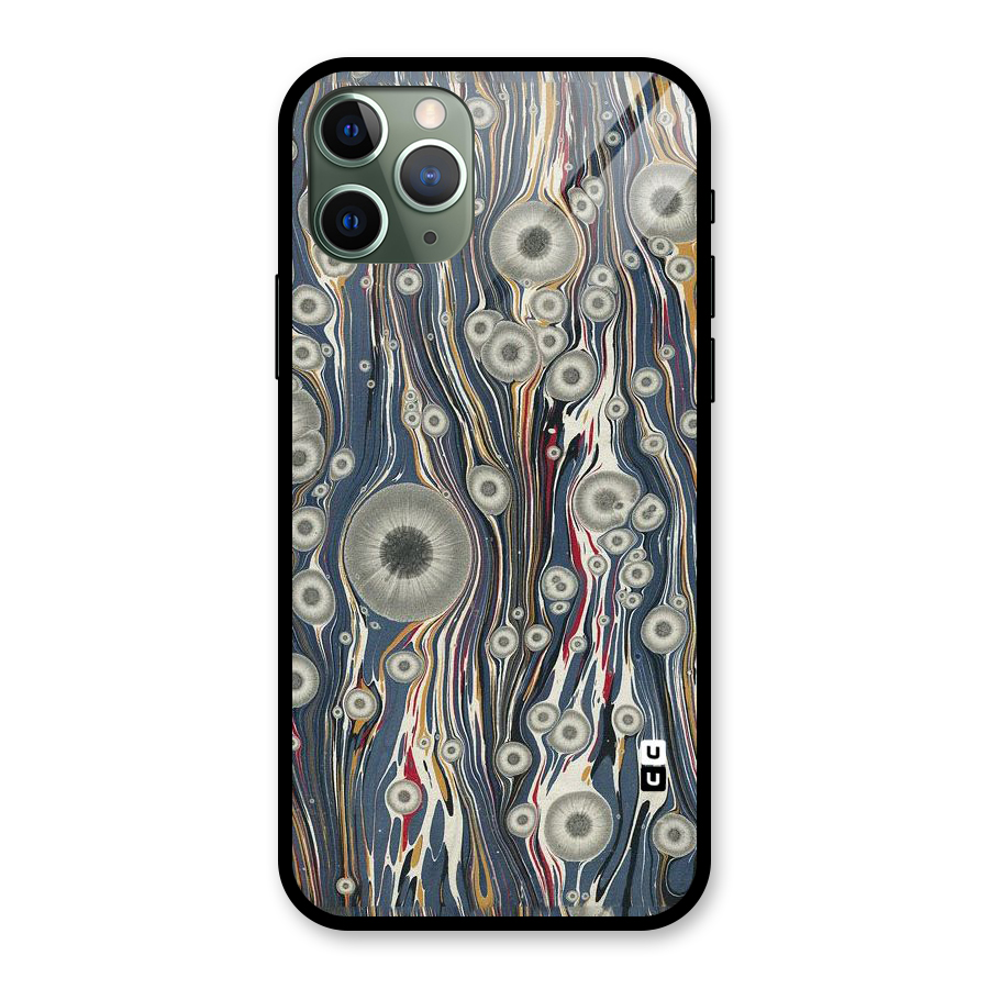 Mini Circles Glass Back Case for iPhone 11 Pro