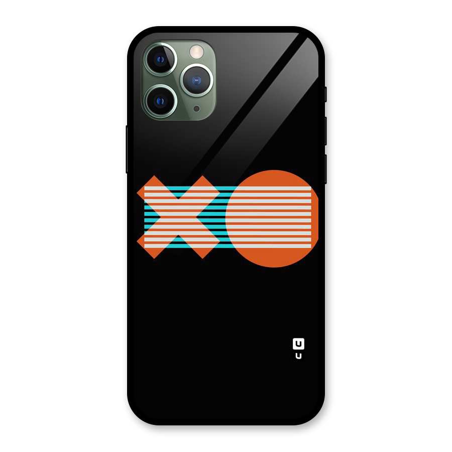 Minimal Art Glass Back Case for iPhone 11 Pro