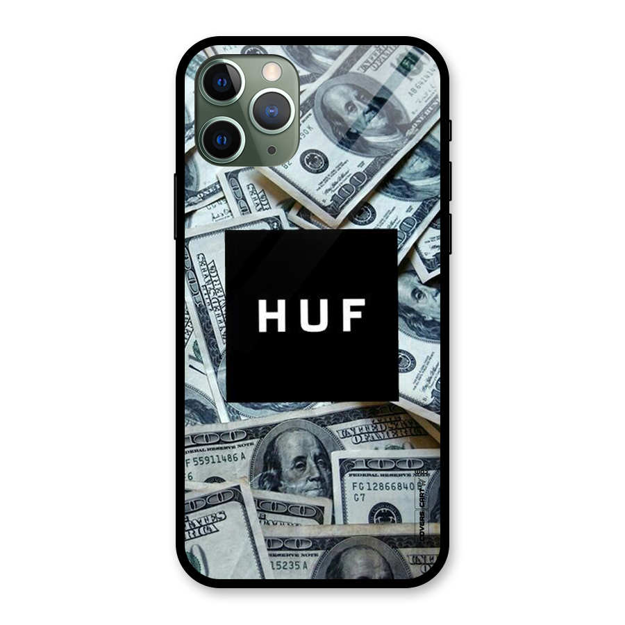 Money Life Glass Back Case for iPhone 11 Pro