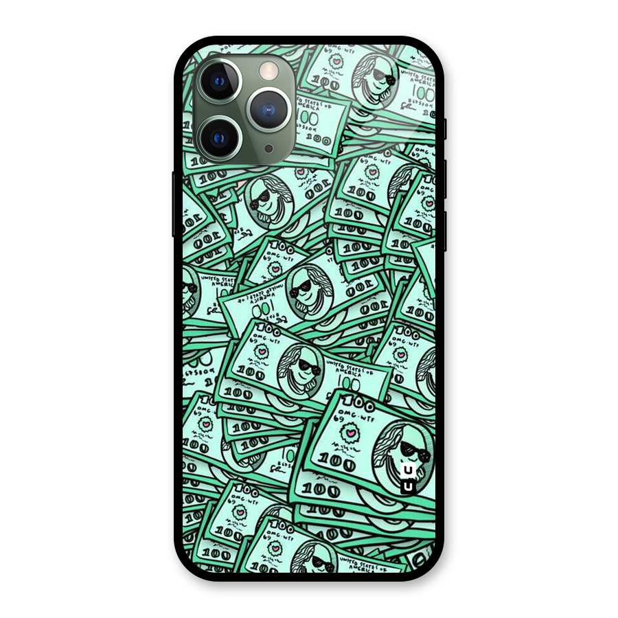 Money Swag Glass Back Case for iPhone 11 Pro