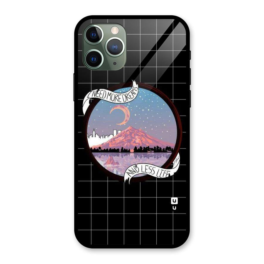 More Dreams Glass Back Case for iPhone 11 Pro