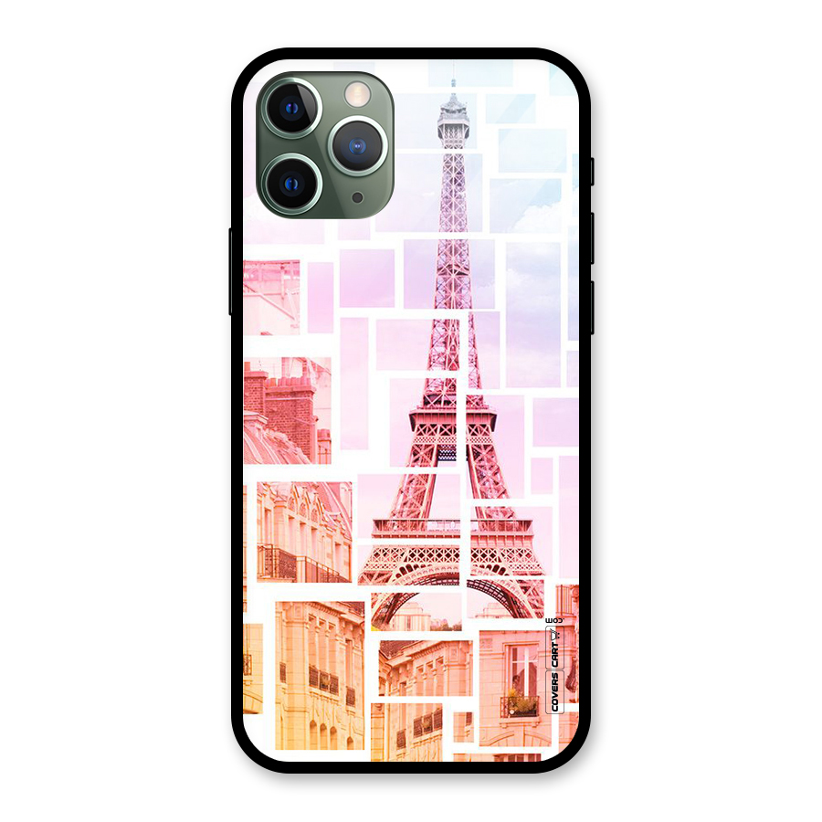 Mosiac City Glass Back Case for iPhone 11 Pro