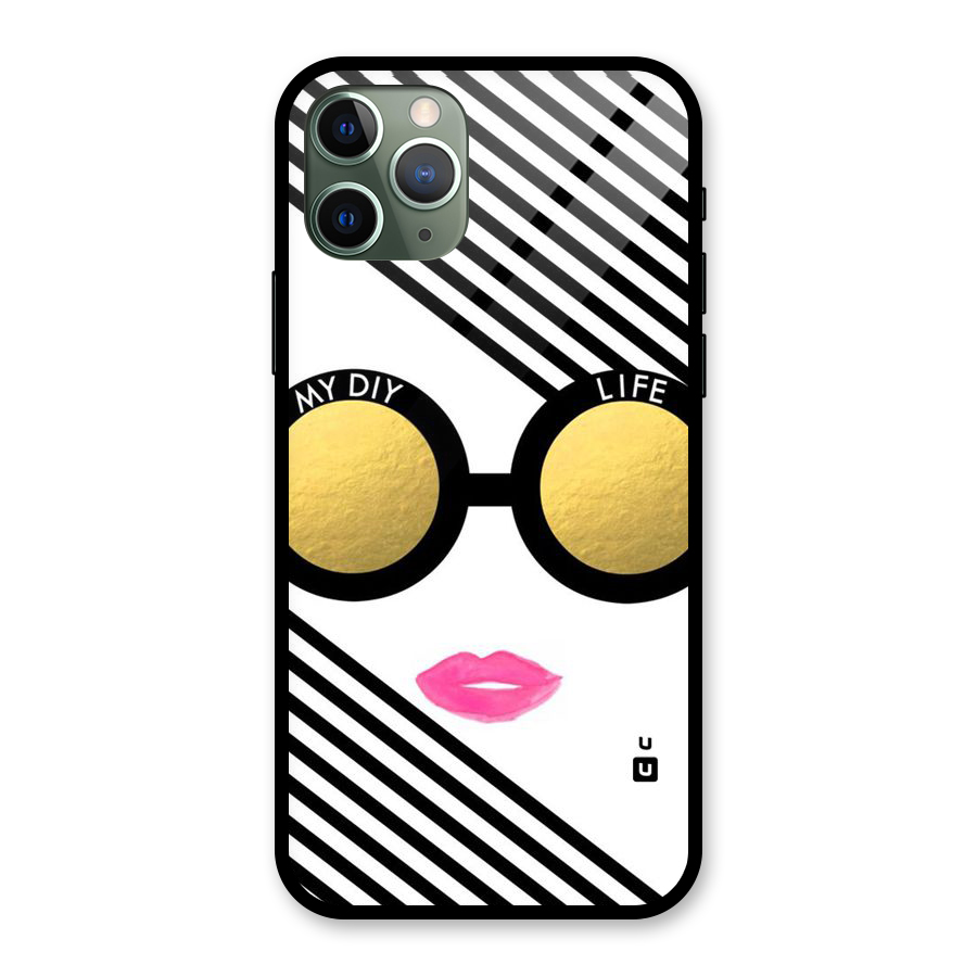 My DIY Life Glass Back Case for iPhone 11 Pro