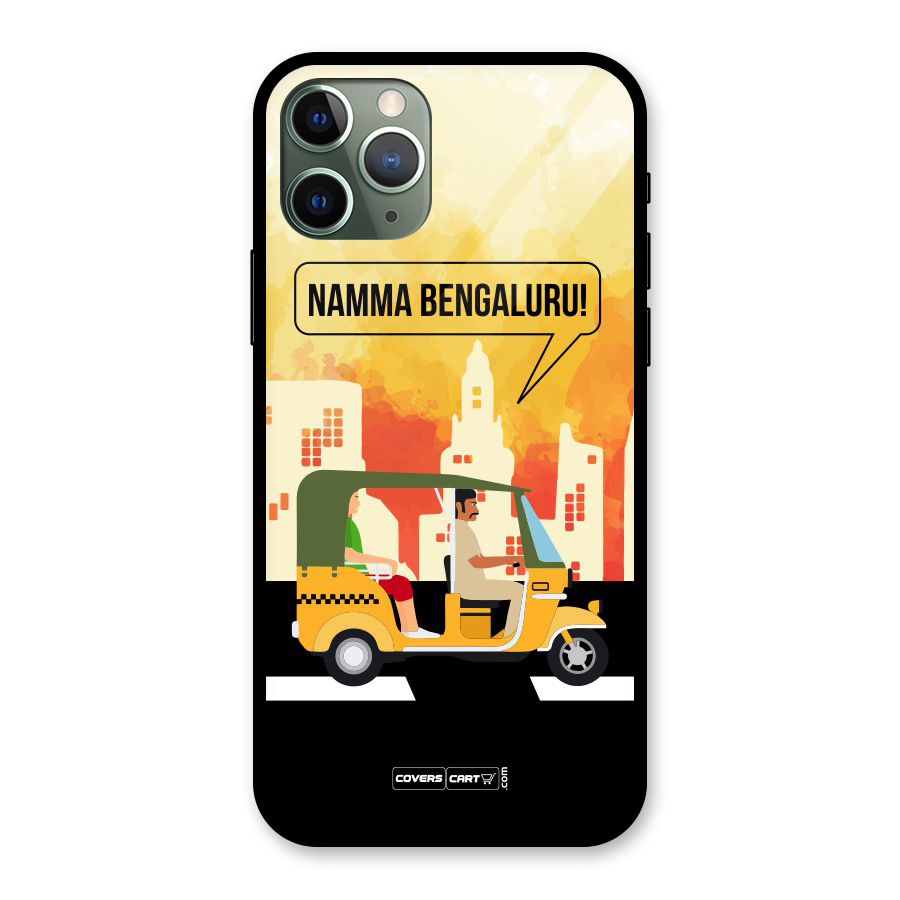 Namma Bengaluru Glass Back Case for iPhone 11 Pro