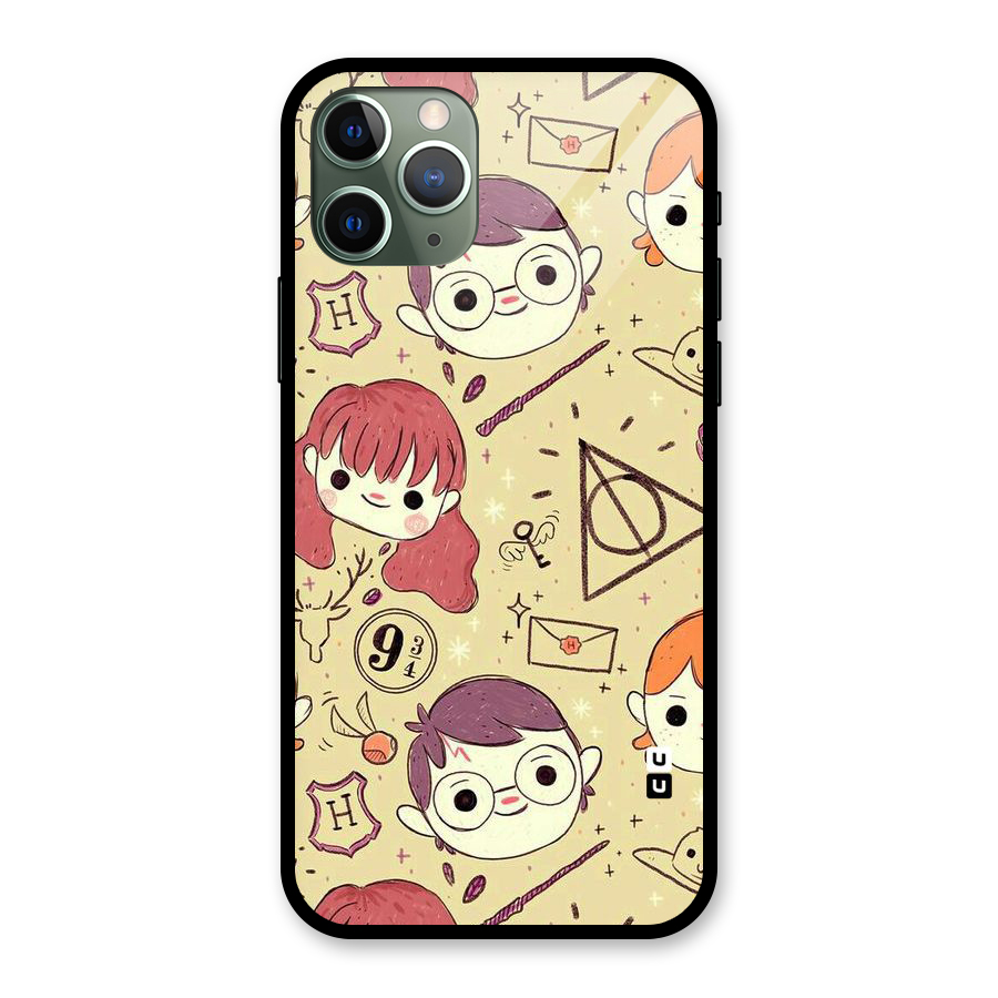 Nerds Glass Back Case for iPhone 11 Pro