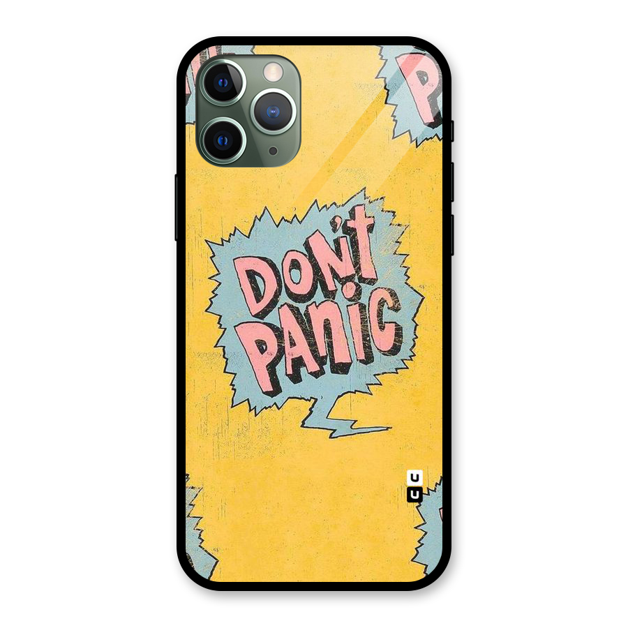 No Panic Glass Back Case for iPhone 11 Pro