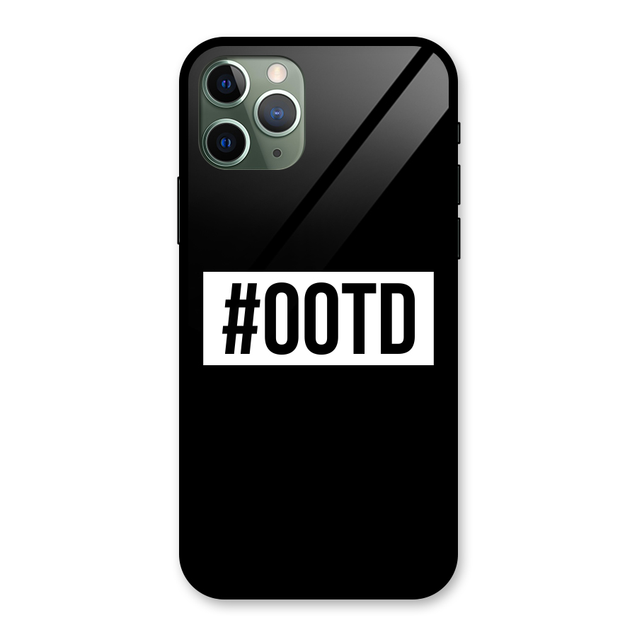 OOTD Glass Back Case for iPhone 11 Pro