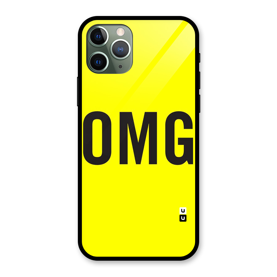 Oh My God Glass Back Case for iPhone 11 Pro