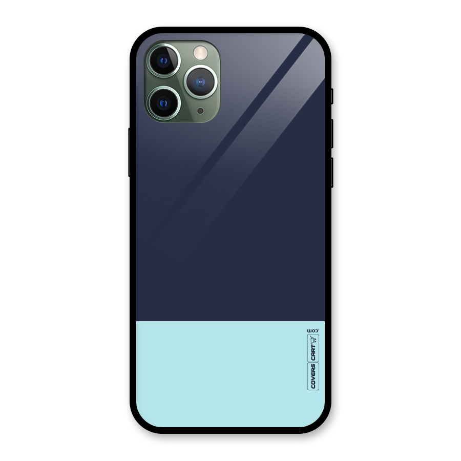 Pastel Blues Glass Back Case for iPhone 11 Pro
