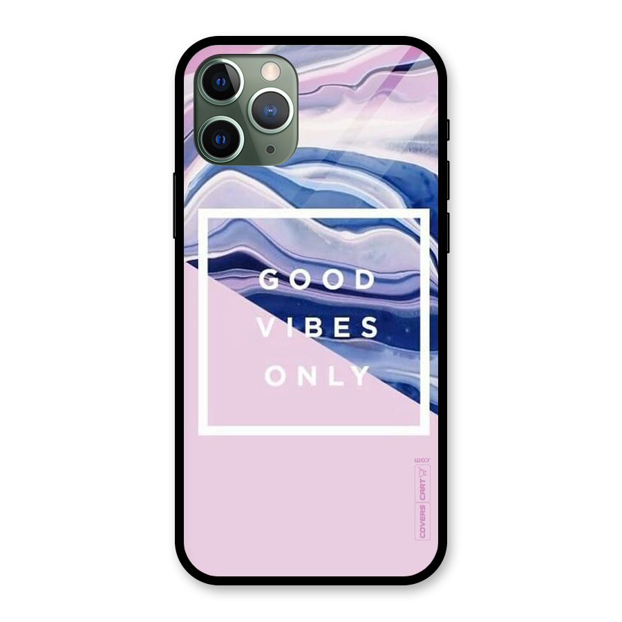 Pastel Color Vibes Glass Back Case for iPhone 11 Pro