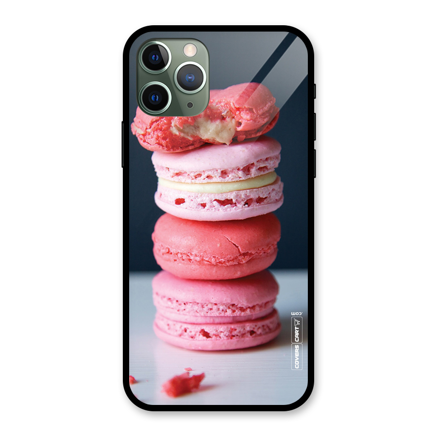 Pastel Macroons Glass Back Case for iPhone 11 Pro
