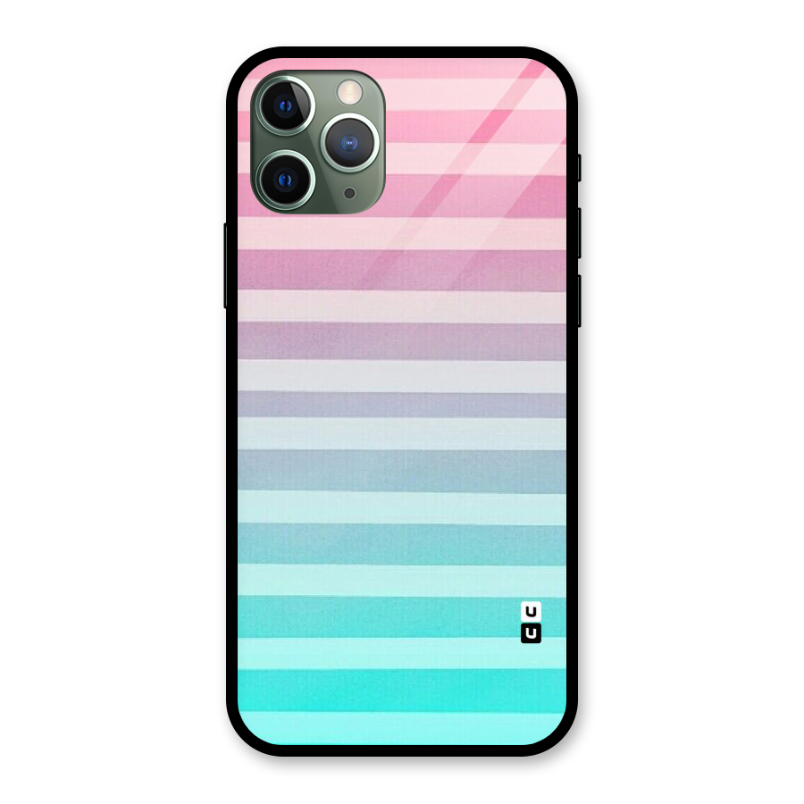 Pastel Ombre Glass Back Case for iPhone 11 Pro