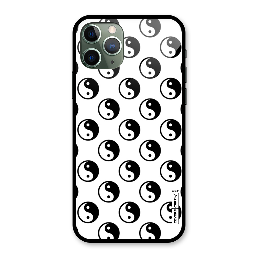 Peace Balls Glass Back Case for iPhone 11 Pro