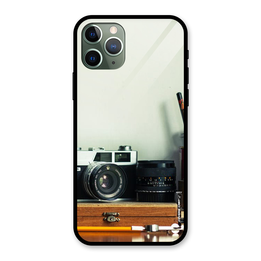 Photographer Desk Glass Back Case for iPhone 11 Pro