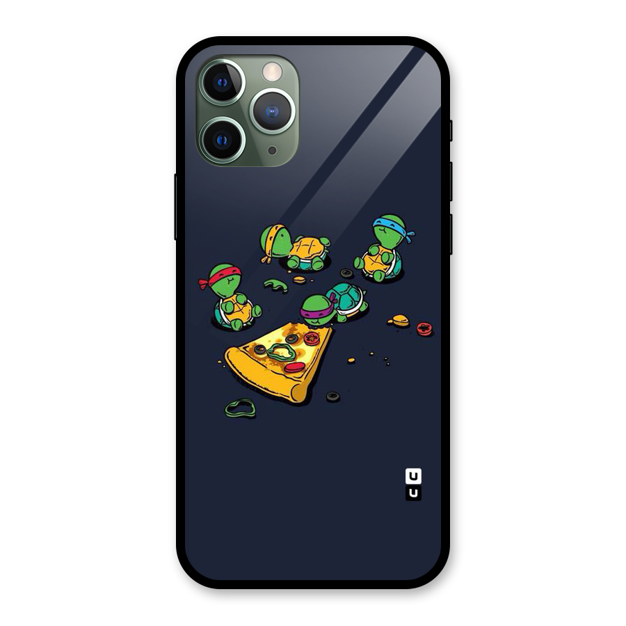 Pizza Overload Glass Back Case for iPhone 11 Pro