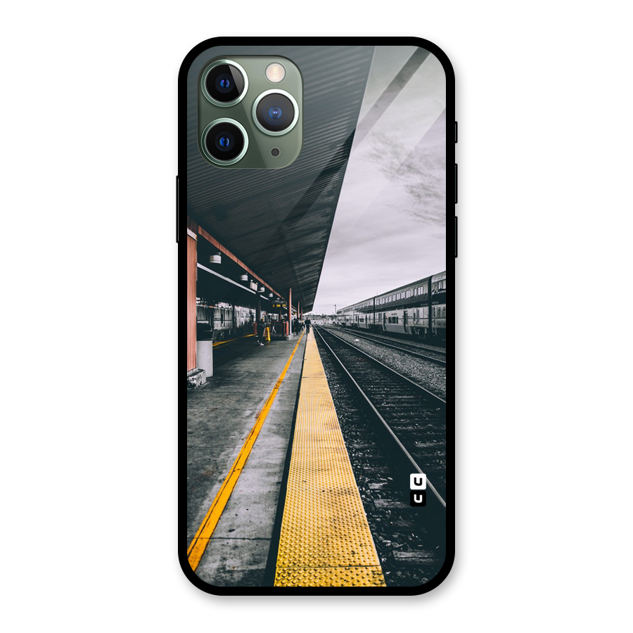 Railway Track Glass Back Case for iPhone 11 Pro