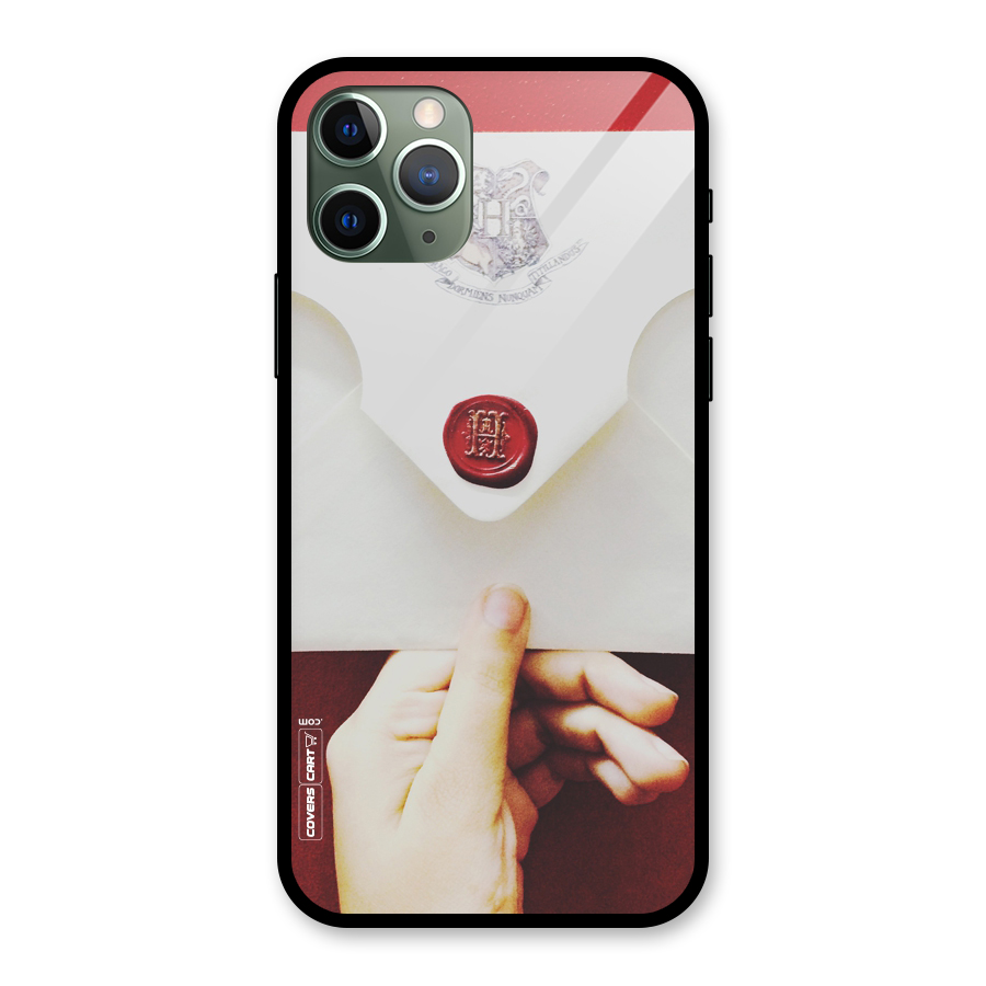 Red Envelope Glass Back Case for iPhone 11 Pro