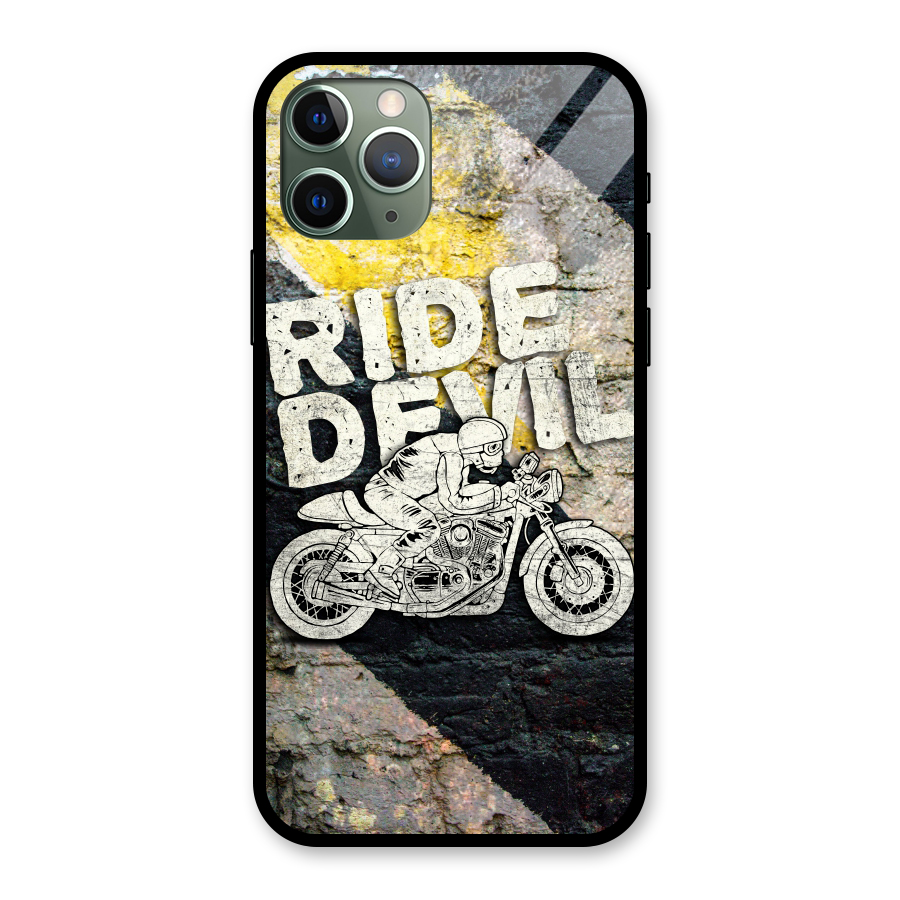 Ride Devil Glass Back Case for iPhone 11 Pro