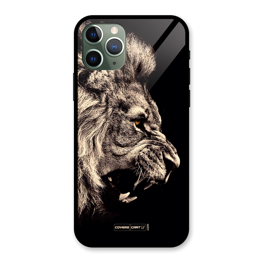 Roaring Lion Glass Back Case for iPhone 11 Pro
