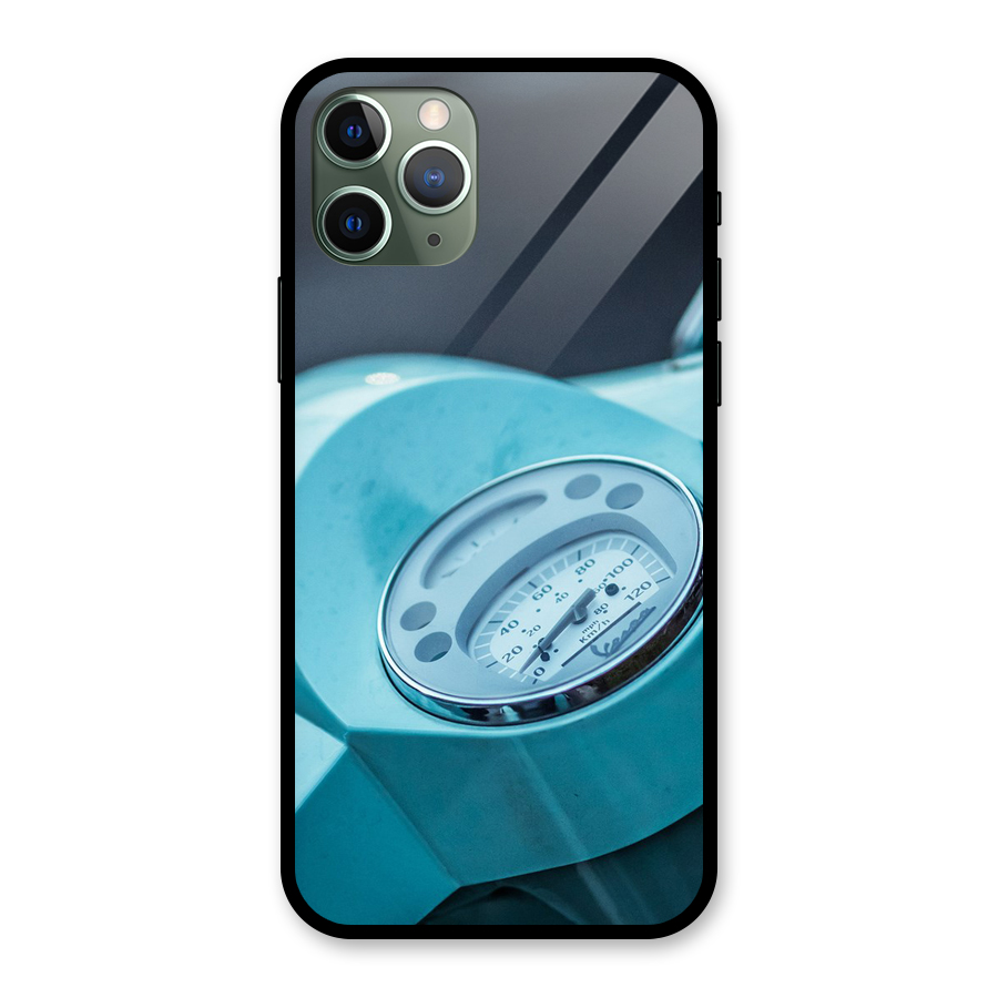 Scooter Meter Glass Back Case for iPhone 11 Pro