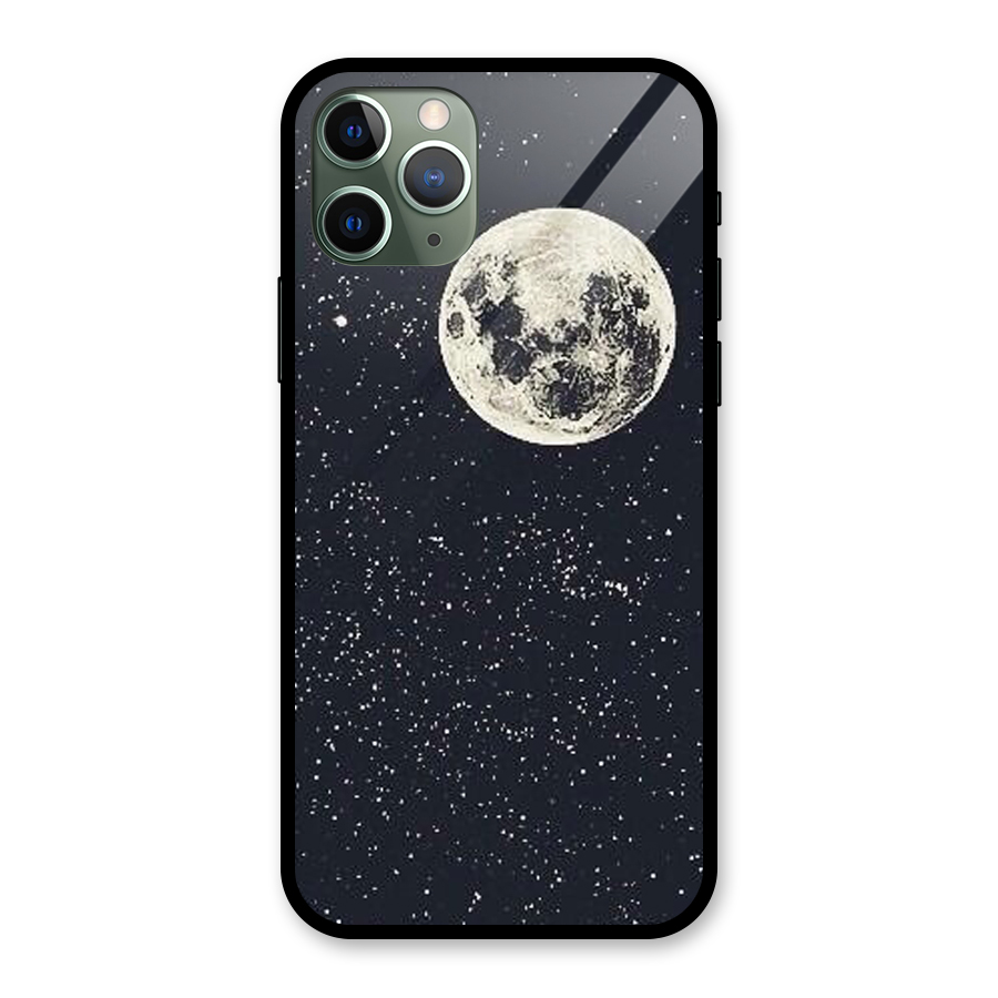 Simple Galaxy Glass Back Case for iPhone 11 Pro