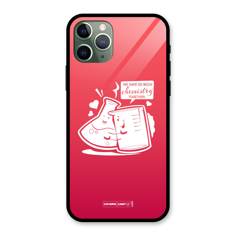 So Much Chemistry Glass Back Case for iPhone 11 Pro