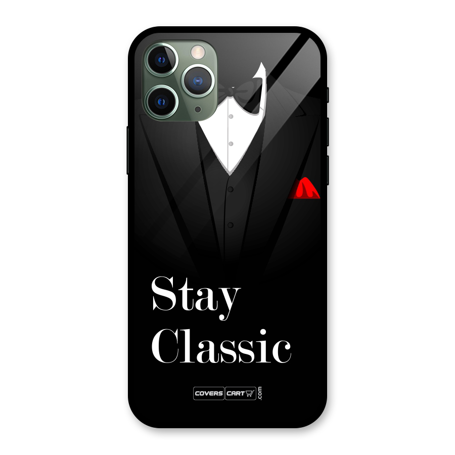 Stay Classic Glass Back Case for iPhone 11 Pro