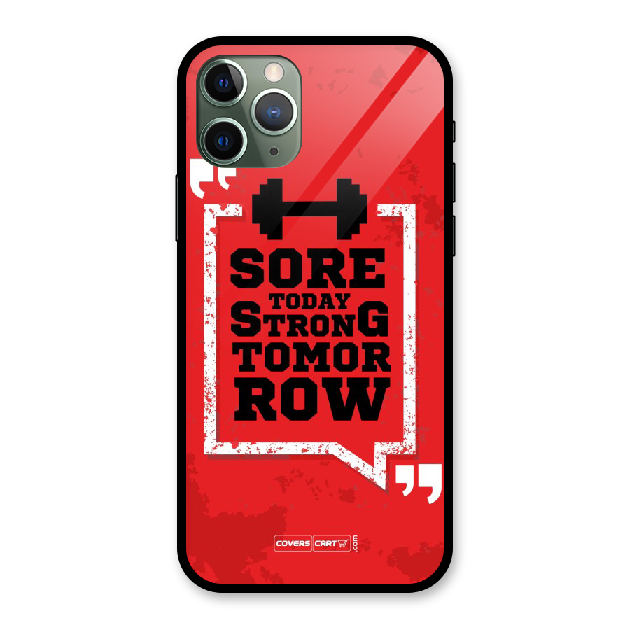 Stay Strong Glass Back Case for iPhone 11 Pro