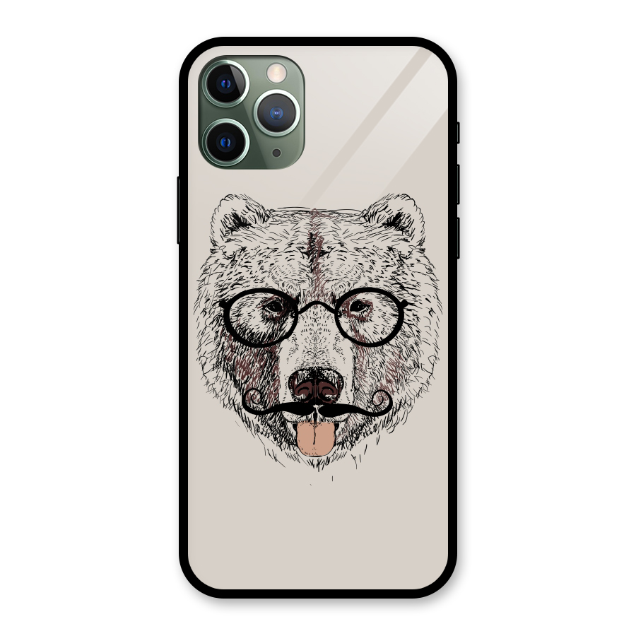Studious Bear Glass Back Case for iPhone 11 Pro