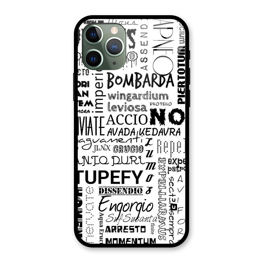 Stupefy Glass Back Case for iPhone 11 Pro