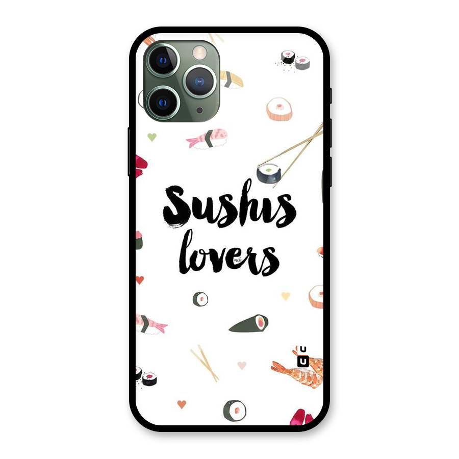 Sushi Lovers Glass Back Case for iPhone 11 Pro