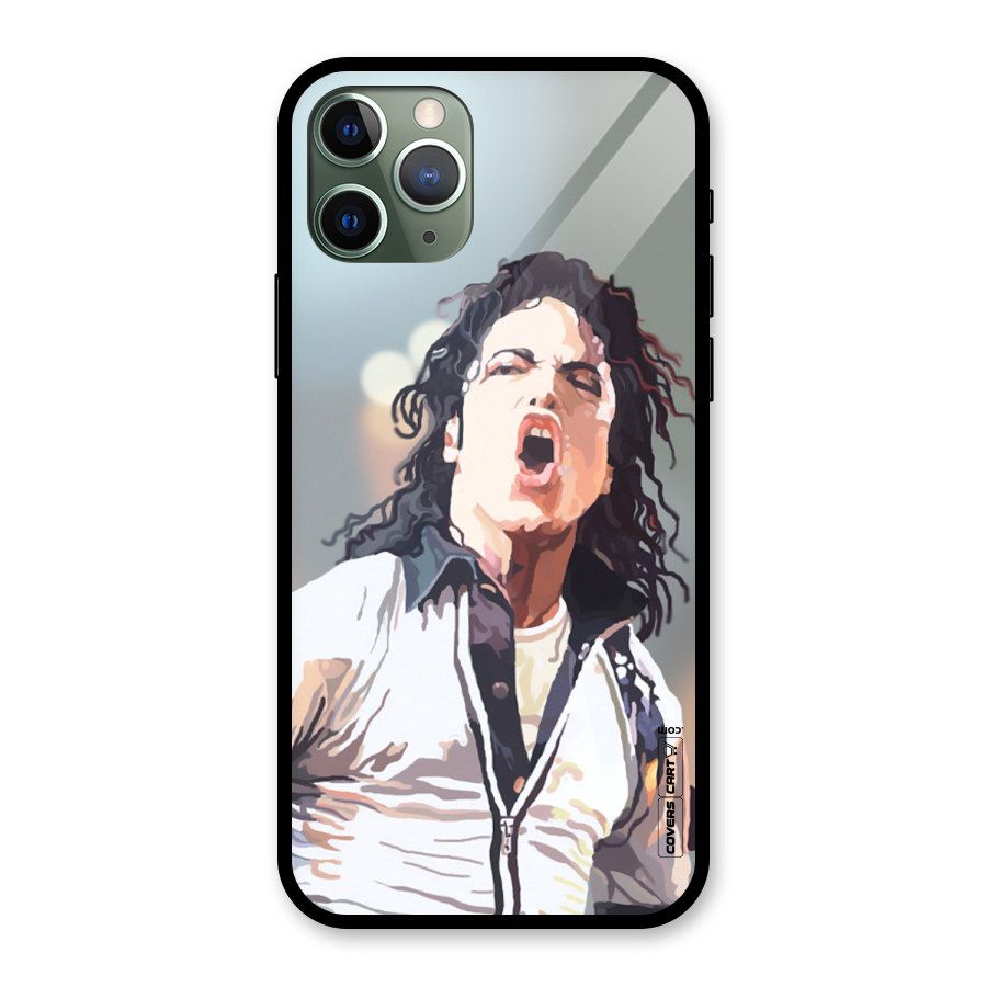 The Legend Michael Jackson Glass Back Case for iPhone 11 Pro