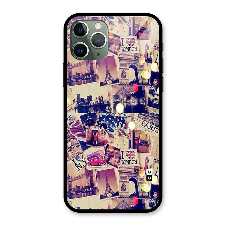 Travel Pictures Glass Back Case for iPhone 11 Pro