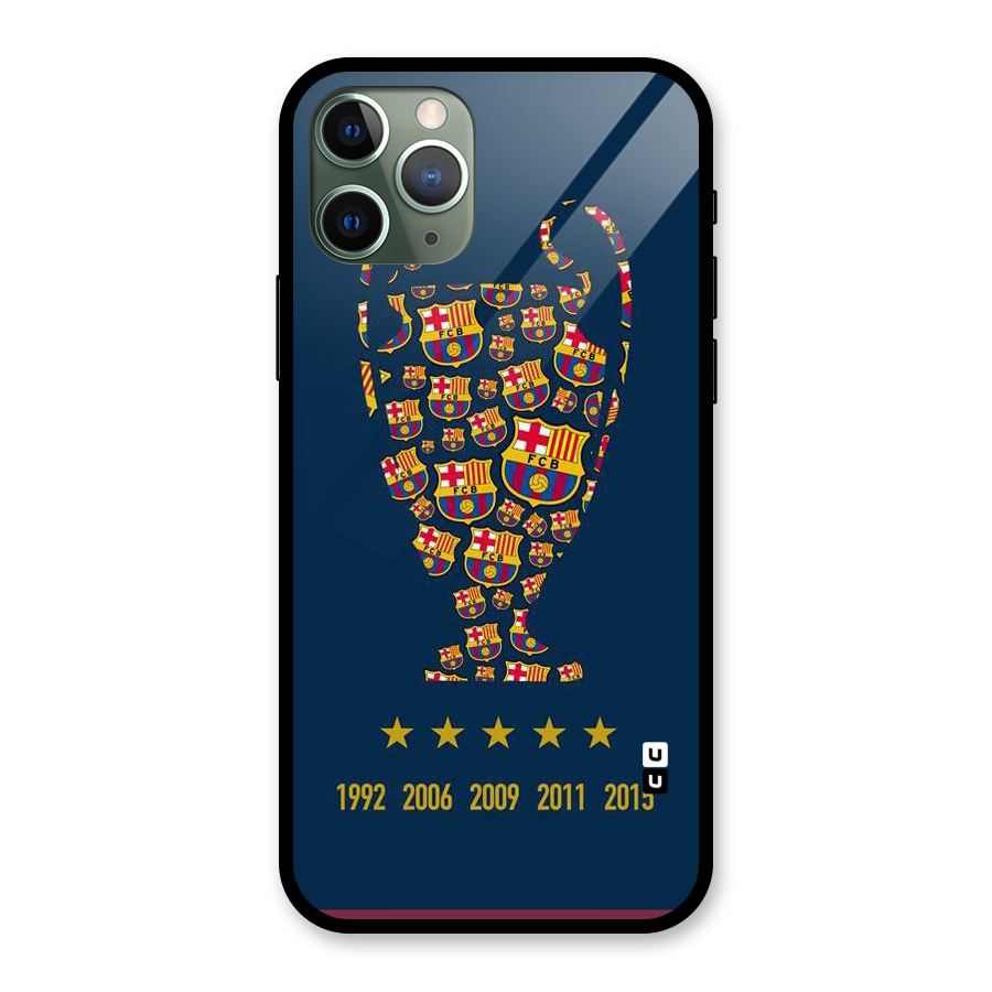 Trophy Team Glass Back Case for iPhone 11 Pro