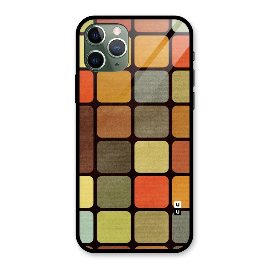 Vintage Boxes Glass Back Case for iPhone 11 Pro