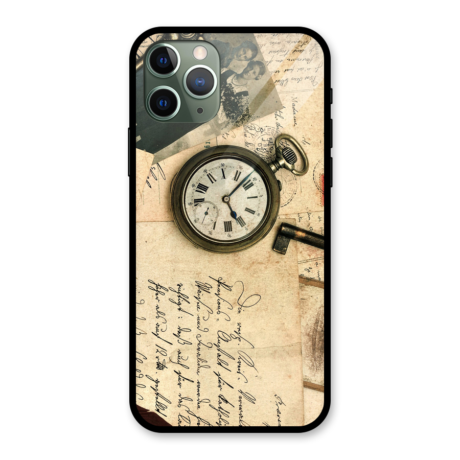 Vintage Post Cards Glass Back Case for iPhone 11 Pro