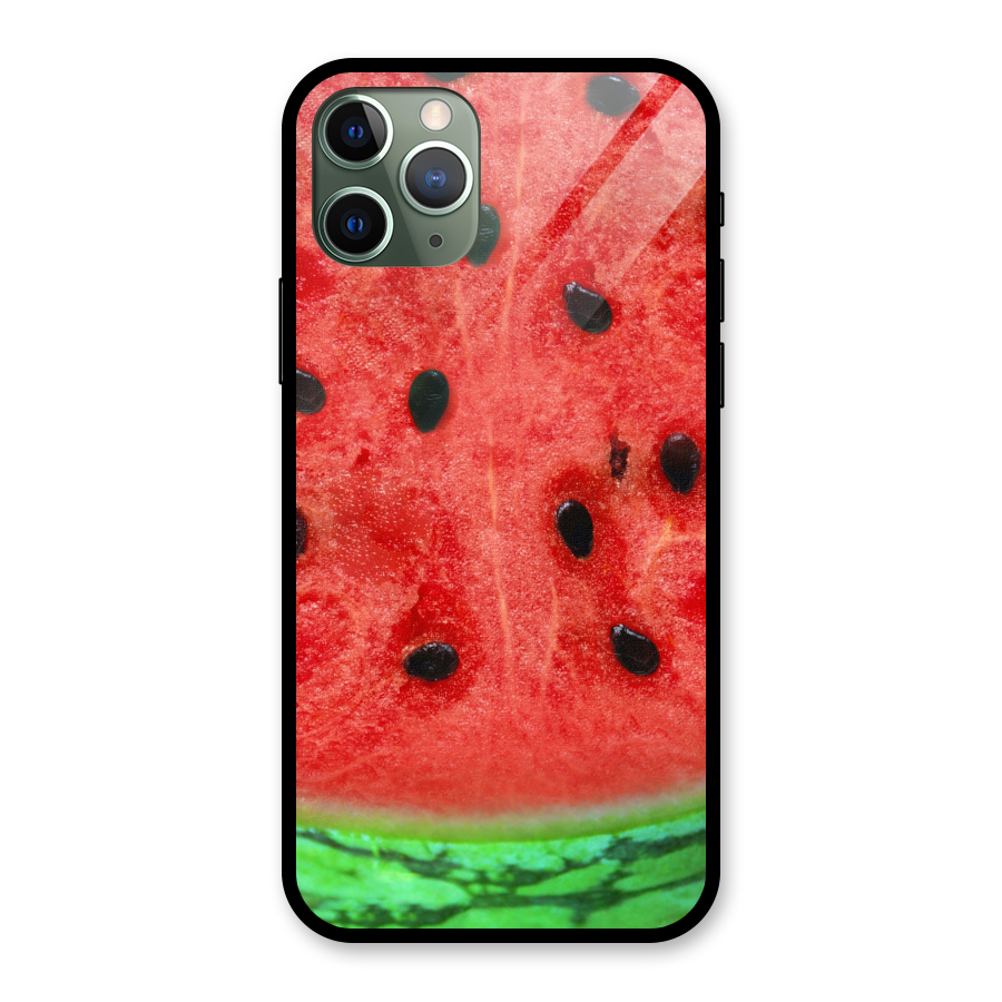Watermelon Design Glass Back Case for iPhone 11 Pro
