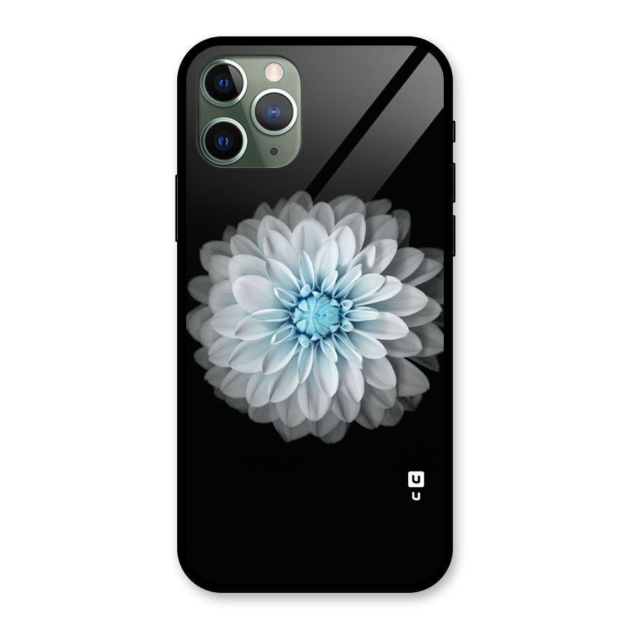White Bloom Glass Back Case for iPhone 11 Pro