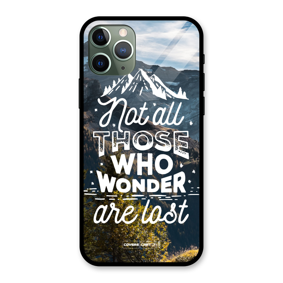Wonder Lost Glass Back Case for iPhone 11 Pro