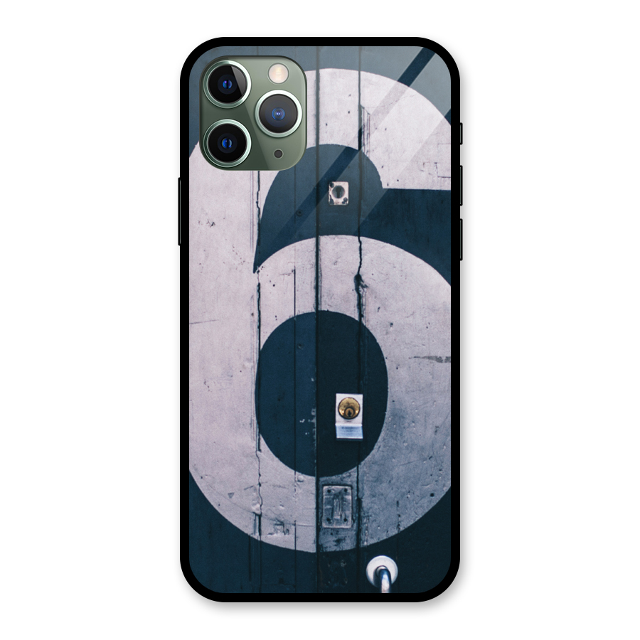 Wooden Six Glass Back Case for iPhone 11 Pro