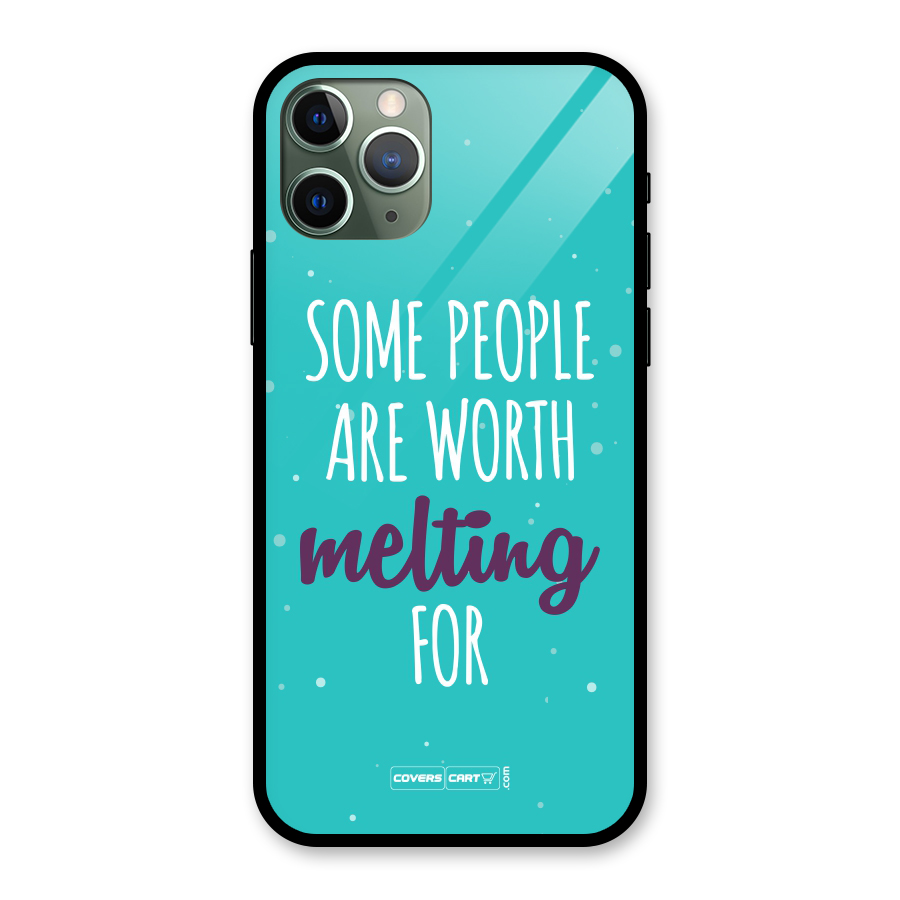 Worth Melting For Glass Back Case for iPhone 11 Pro
